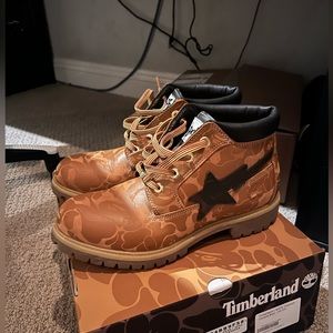 Timberland X Bape Chukka shoe Size 11 Men’s (Stock X Certified)